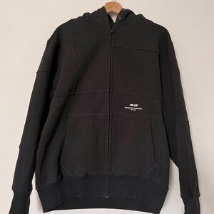 PALACE x Engineered Garments Black Zip hoodie